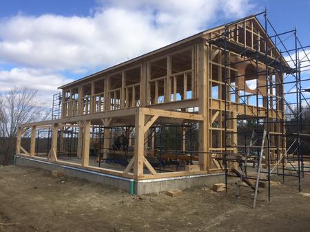 New Construction Photos Eddie Diemand Traditional Timber Frame